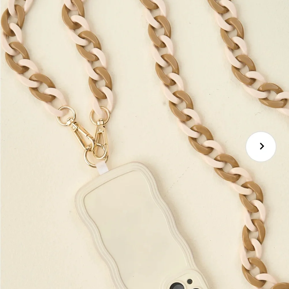 Hold The Phone crossbody chain.